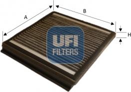 UFI 54.235.00 - Фильтр воздуха в салоне autosila-amz.com
