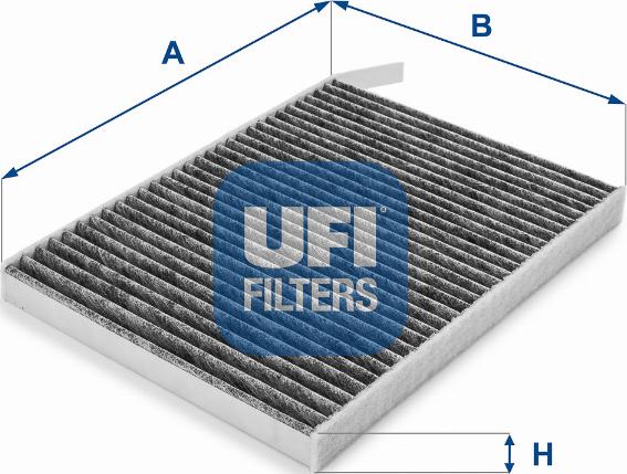 UFI 54.233.00 - Фильтр воздуха в салоне autosila-amz.com