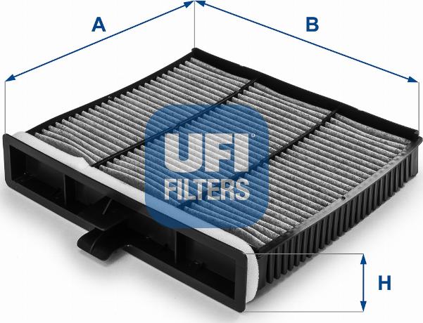 UFI 54.237.00 - Фильтр воздуха в салоне autosila-amz.com