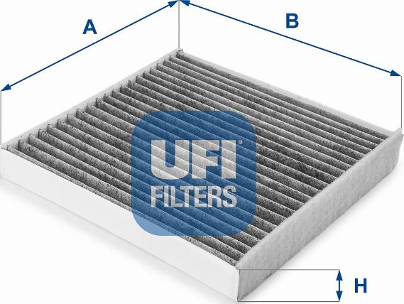 UFI 54.223.00 - Фильтр воздуха в салоне autosila-amz.com