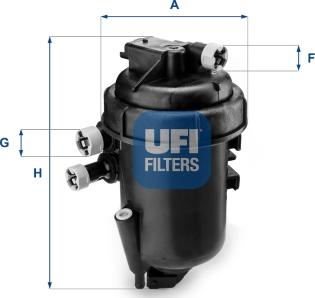 UFI 55.084.00 - Топливный фильтр autosila-amz.com