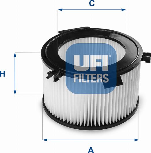 UFI 53.067.00 - Фильтр воздуха в салоне autosila-amz.com