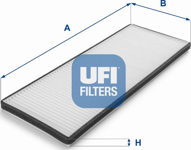 UFI 53.015.00 - Фильтр воздуха в салоне autosila-amz.com