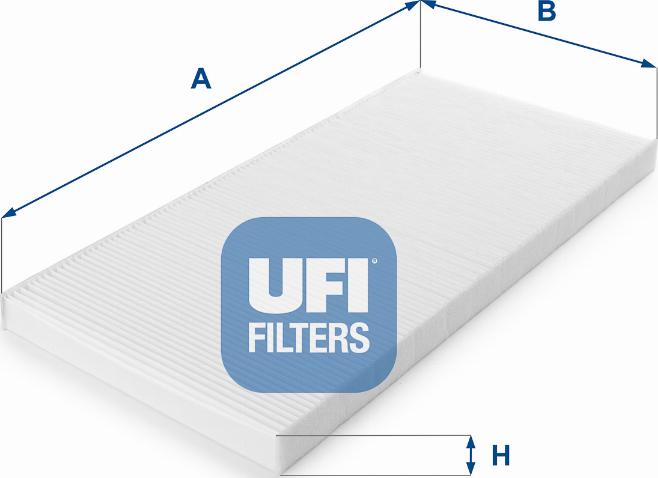 UFI 53.078.00 - Фильтр воздуха в салоне autosila-amz.com