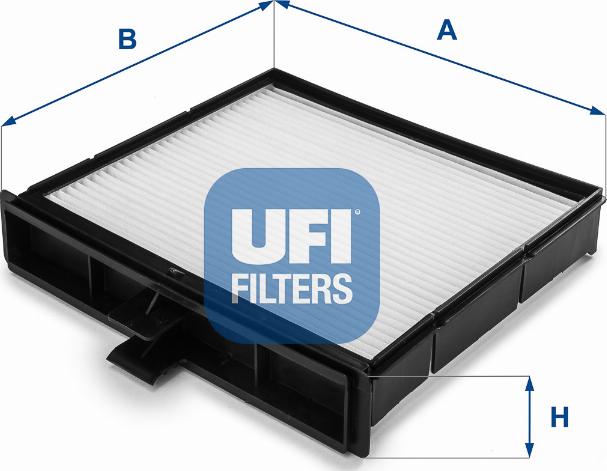 UFI 53.106.00 - Фильтр воздуха в салоне autosila-amz.com