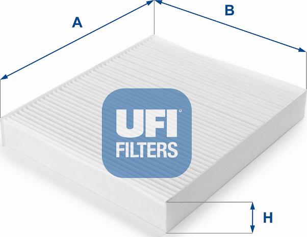 UFI 53.102.00 - Фильтр воздуха в салоне autosila-amz.com