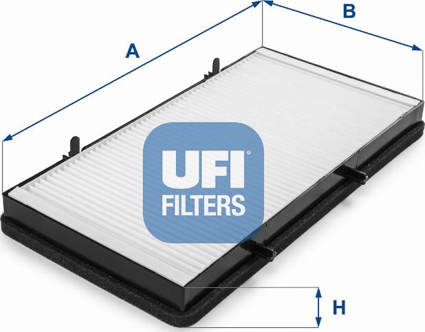 UFI 53.131.00 - Фильтр воздуха в салоне autosila-amz.com