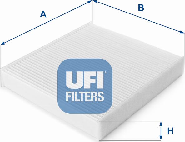 UFI 53.129.00 - Фильтр воздуха в салоне autosila-amz.com