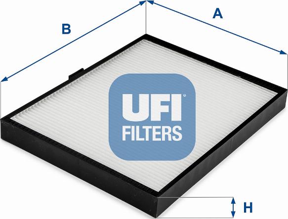 UFI 53.334.00 - Фильтр воздуха в салоне autosila-amz.com