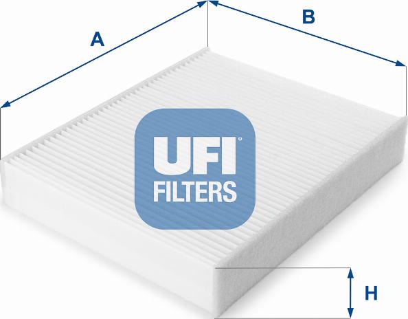 UFI 53.224.00 - Фильтр воздуха в салоне autosila-amz.com