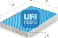 UFI 34.196.00 - Фильтр воздуха в салоне autosila-amz.com