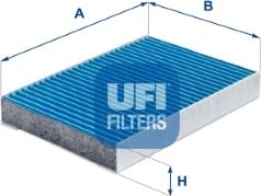 UFI 34.245.00 - Фильтр воздуха в салоне autosila-amz.com