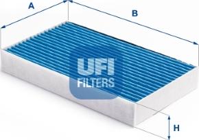 UFI 34.217.00 - Фильтр воздуха в салоне autosila-amz.com