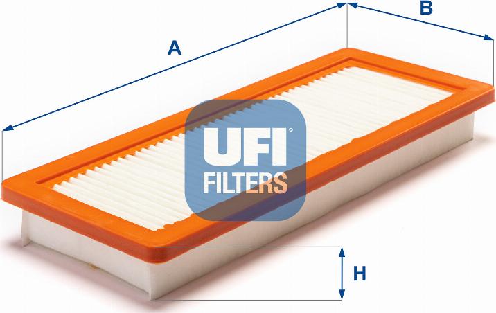 UFI 30.467.00 - Воздушный фильтр, двигатель autosila-amz.com