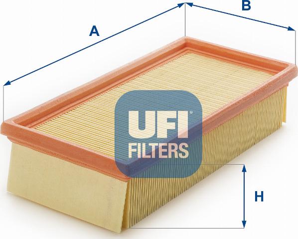 UFI 30.068.00 - Воздушный фильтр, двигатель autosila-amz.com