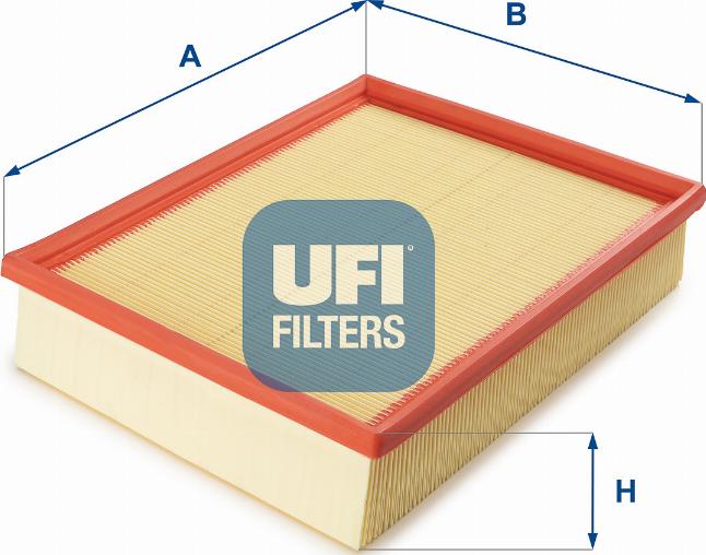 UFI 30.085.00 - Воздушный фильтр, двигатель autosila-amz.com