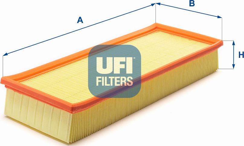 UFI 30.035.00 - Воздушный фильтр, двигатель autosila-amz.com