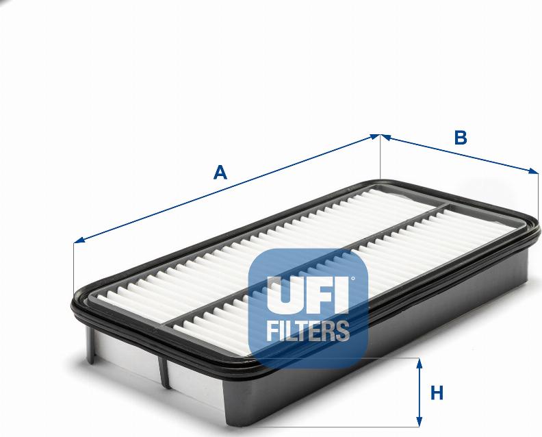 UFI 30.076.00 - Воздушный фильтр, двигатель autosila-amz.com