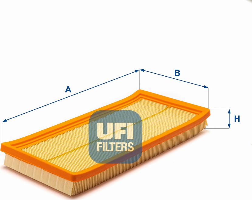 UFI 30.339.00 - Воздушный фильтр, двигатель autosila-amz.com