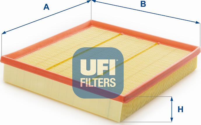 UFI 30.332.00 - Воздушный фильтр, двигатель autosila-amz.com