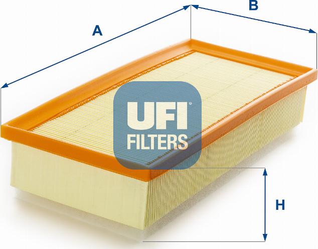 UFI 30.322.00 - Воздушный фильтр, двигатель autosila-amz.com