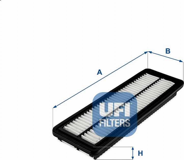 UFI 30.726.00 - Воздушный фильтр, двигатель autosila-amz.com