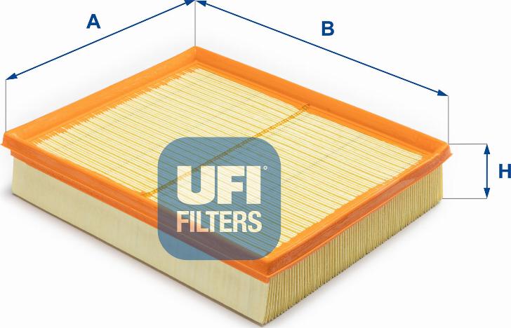 UFI 30.A59.00 - Воздушный фильтр, двигатель autosila-amz.com