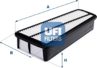 UFI 30.A86.00 - Воздушный фильтр, двигатель autosila-amz.com