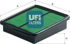 UFI 30.D99.00 - Воздушный фильтр, двигатель autosila-amz.com