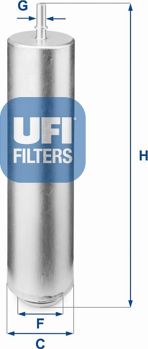 UFI 31.952.00 - Топливный фильтр autosila-amz.com
