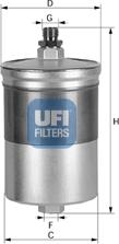UFI 31.563.00 - Топливный фильтр autosila-amz.com