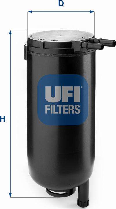 UFI 31.071.00 - Топливный фильтр autosila-amz.com