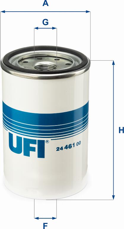 UFI 24.461.00 - Топливный фильтр autosila-amz.com