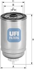 UFI 24.397.00 - Топливный фильтр autosila-amz.com