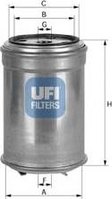 UFI 24.364.00 - Топливный фильтр autosila-amz.com