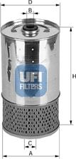 UFI 25.499.01 - Масляный фильтр autosila-amz.com