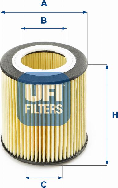 UFI 25.058.00 - Масляный фильтр autosila-amz.com