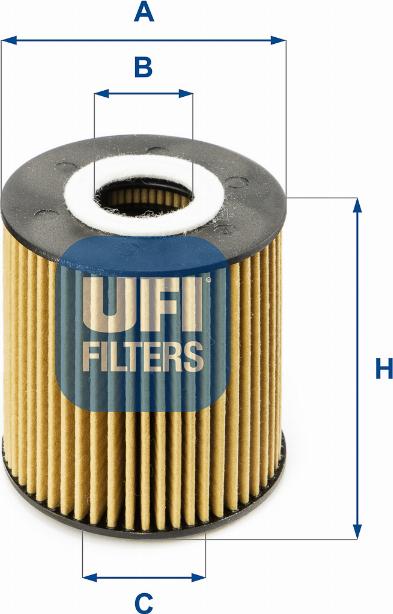 UFI 25.052.00 - Масляный фильтр autosila-amz.com