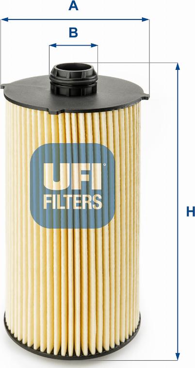 UFI 25.102.00 - Масляный фильтр autosila-amz.com