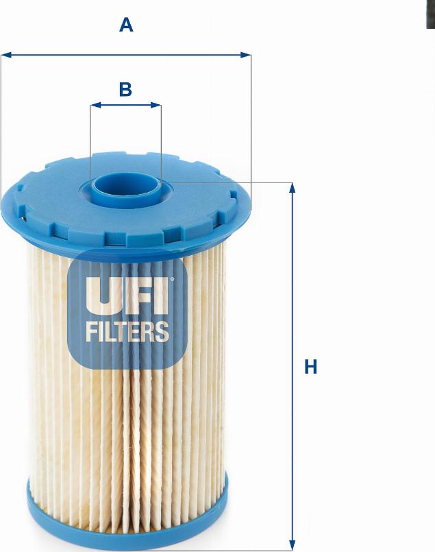 UFI 26.696.00 - Топливный фильтр autosila-amz.com