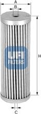 UFI 26.654.00 - Топливный фильтр autosila-amz.com