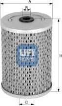 UFI 26.603.00 - Топливный фильтр autosila-amz.com