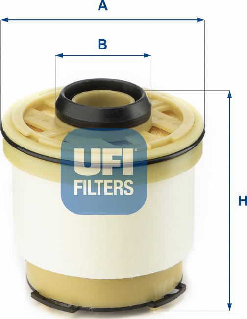 UFI 26.102.00 - Топливный фильтр autosila-amz.com