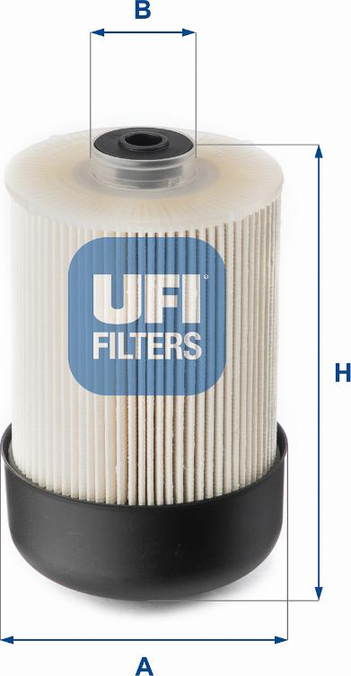 UFI 26.114.00 - Топливный фильтр autosila-amz.com