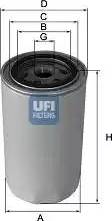 UFI 29.006.00 - Фильтр охлаждающей жидкости autosila-amz.com