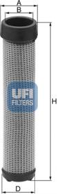 UFI 27.A36.00 - Воздушный фильтр, двигатель autosila-amz.com