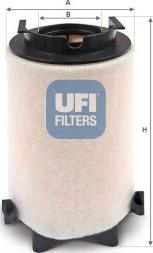 UFI 27.402.00 - Воздушный фильтр, двигатель autosila-amz.com
