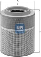 UFI 27.A29.00 - Воздушный фильтр, двигатель autosila-amz.com