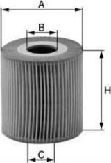 Uniflux Filters XOE69 - Масляный фильтр autosila-amz.com