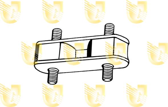 Unigom 395082 - Подвеска, ступенчатая коробка передач autosila-amz.com